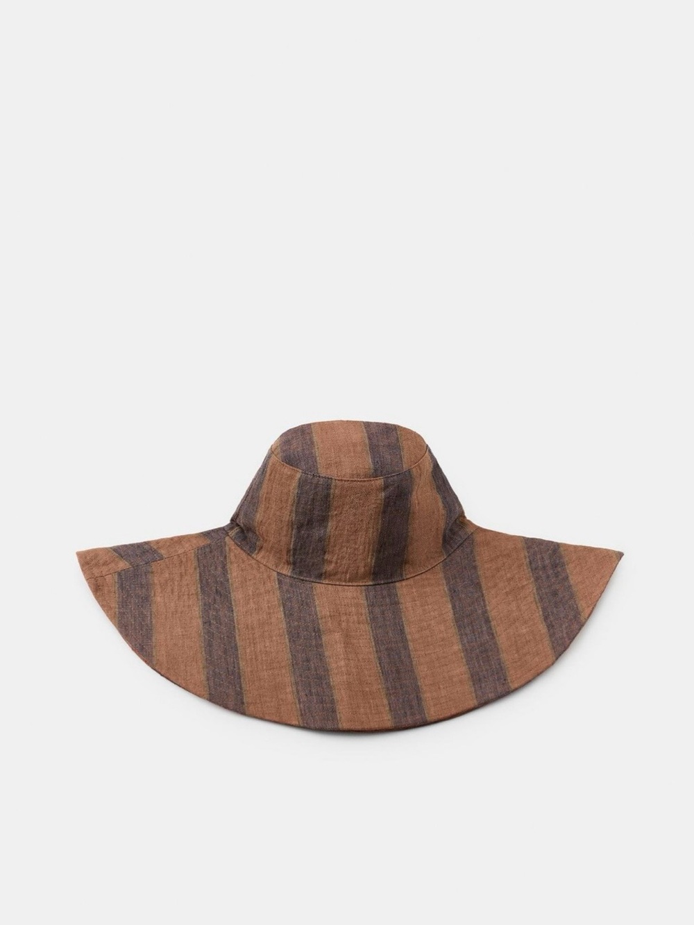 Zara Reversible Striped Linen Hat. Size S. Brand new! - Picture 2 of 14